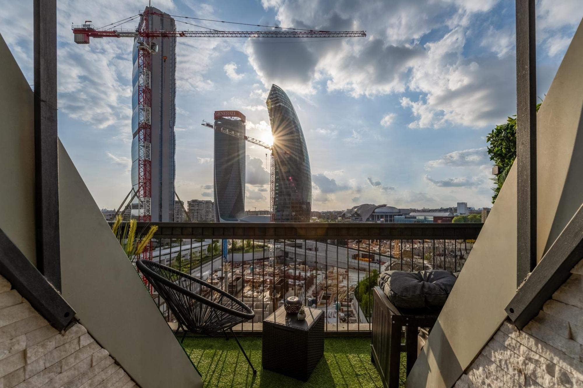 Luxury Skyview Suite - Citylife Apartment - Mico Milano Dış mekan fotoğraf